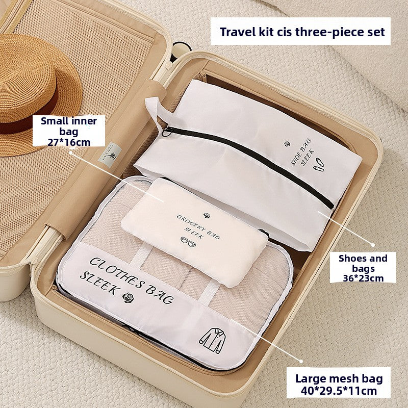 Juego de bolsas organizadoras de viaje multifuncionales