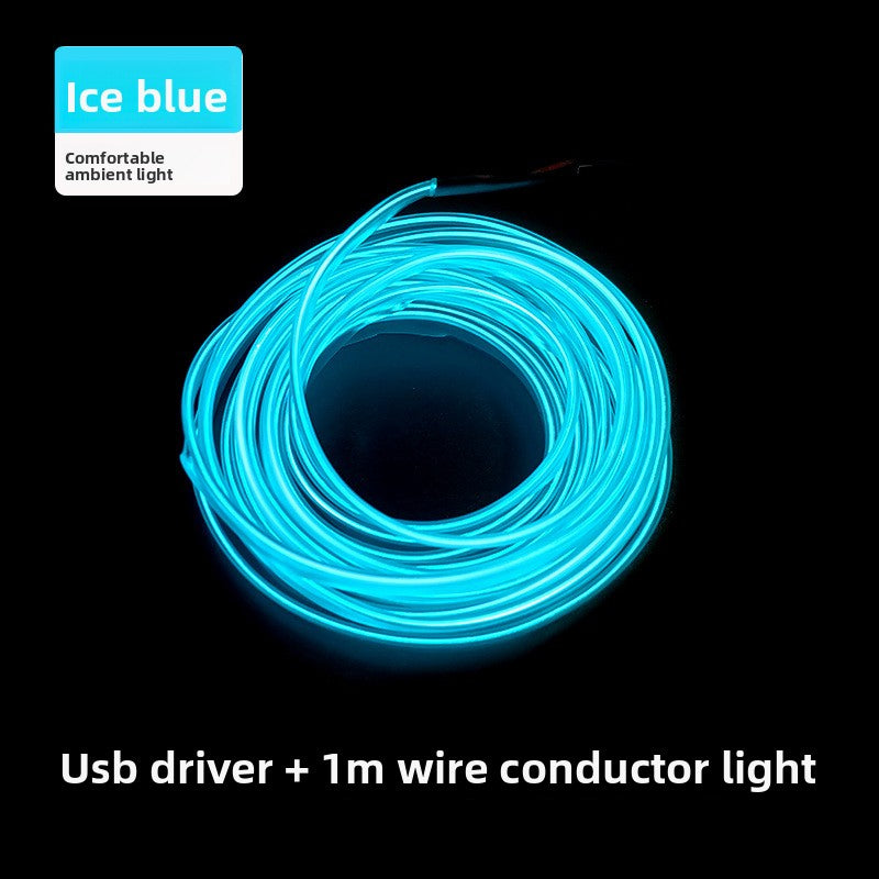 Tiras de luz LED de atmósfera interior del coche