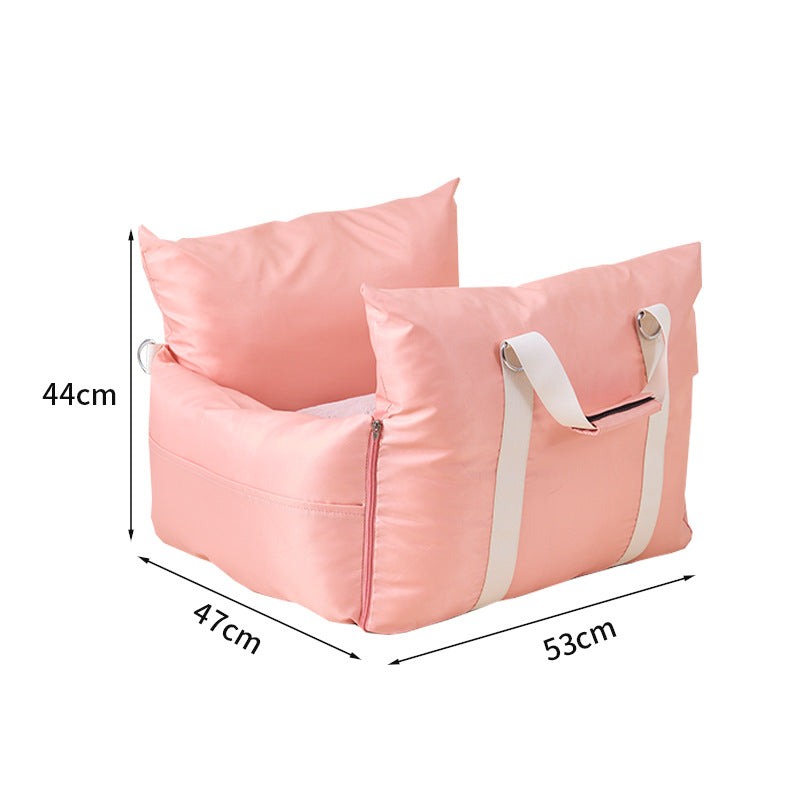 Asiento de seguridad para mascotas y bolsa de transporte