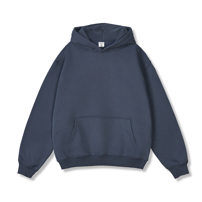 Sudadera con capucha de gran tamaño forrado de vellón para hombre