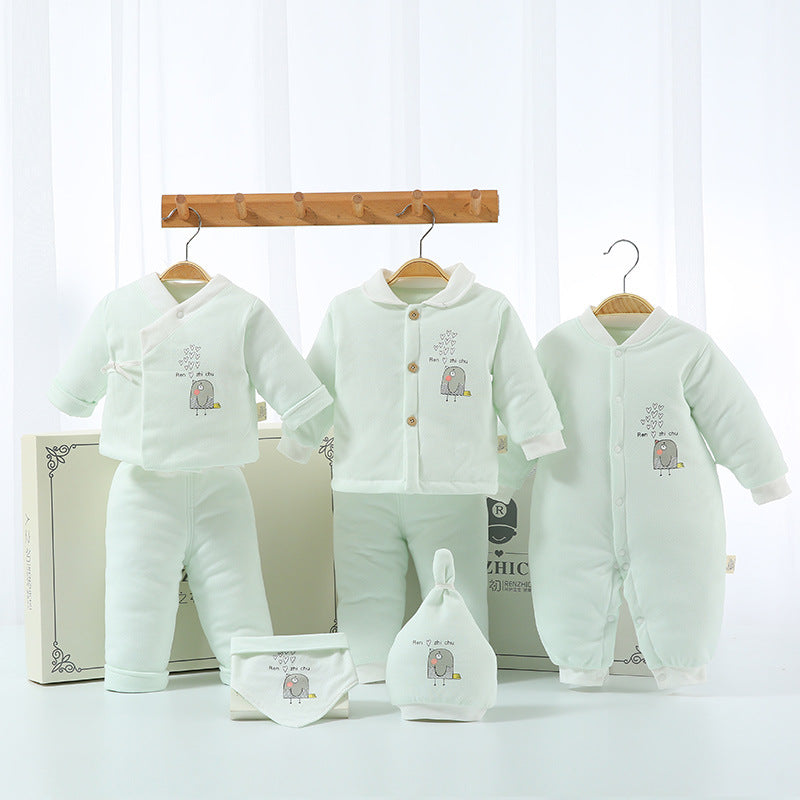 Traje acolchado de algodón para bebé