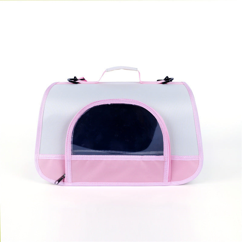 Mochila transparente para mascotas