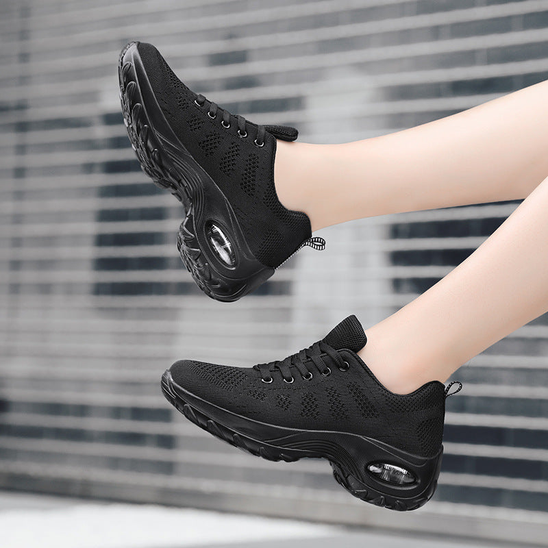 Zapatos deportivos de malla para mujer, calzado deportivo casual ligero