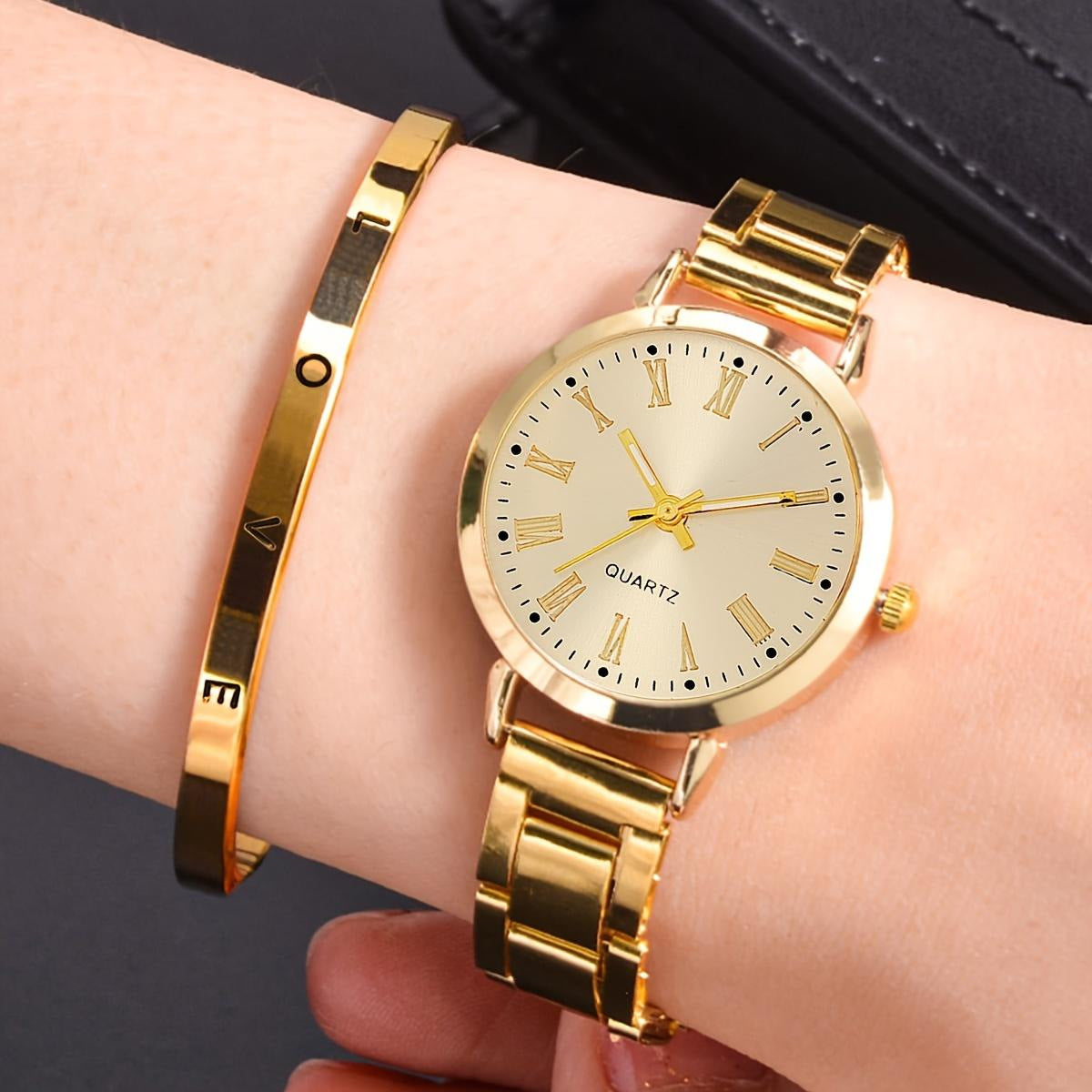 Reloj de pulsera de cuarzo de moda