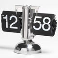 Reloj de escritorio retro automático con movimiento de cuarzo