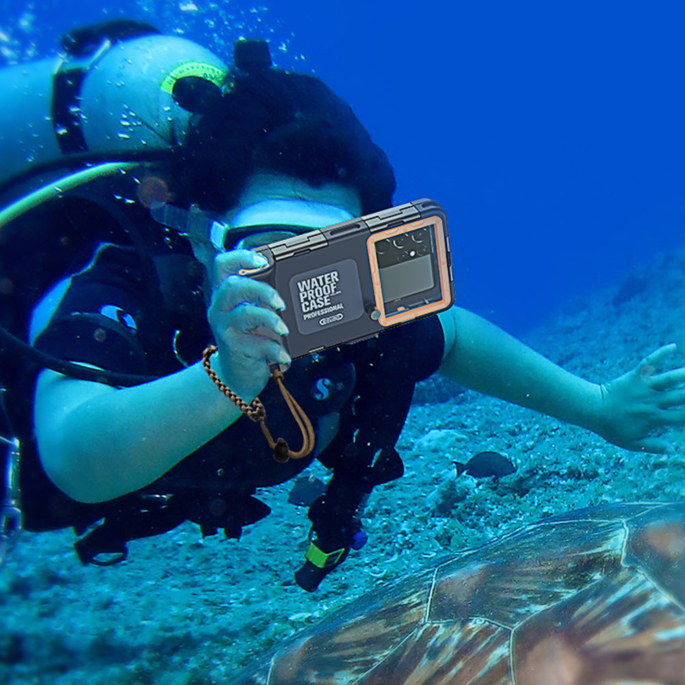 Funda universal impermeable para teléfono para fotografía submarina