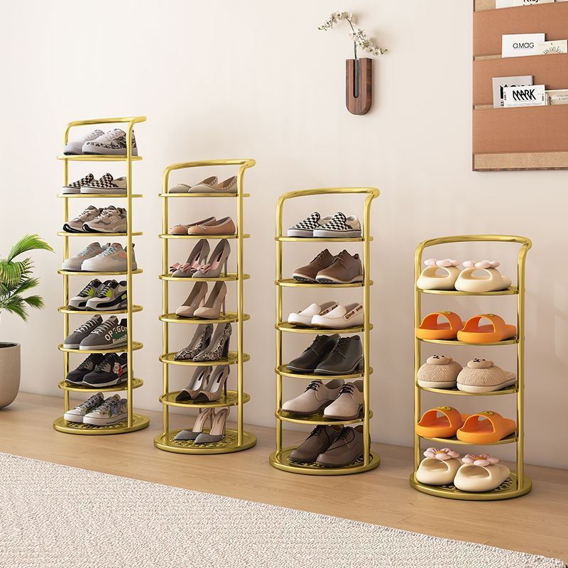 Multi Tier Iron Shoe Rack for Home Entrance Storage
