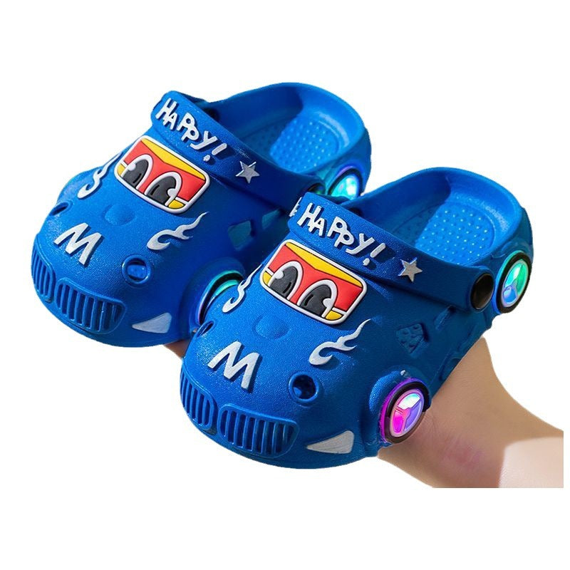 Zapatillas luminosas de dibujos animados para niños