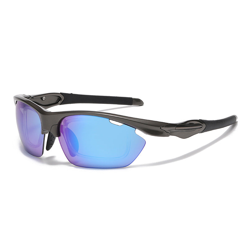 Gafas de sol deportivas que cambian de color para ciclismo y carrera