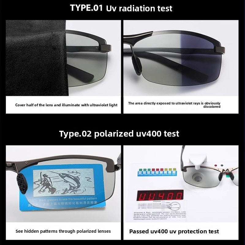 Gafas fotocromáticas inteligentes