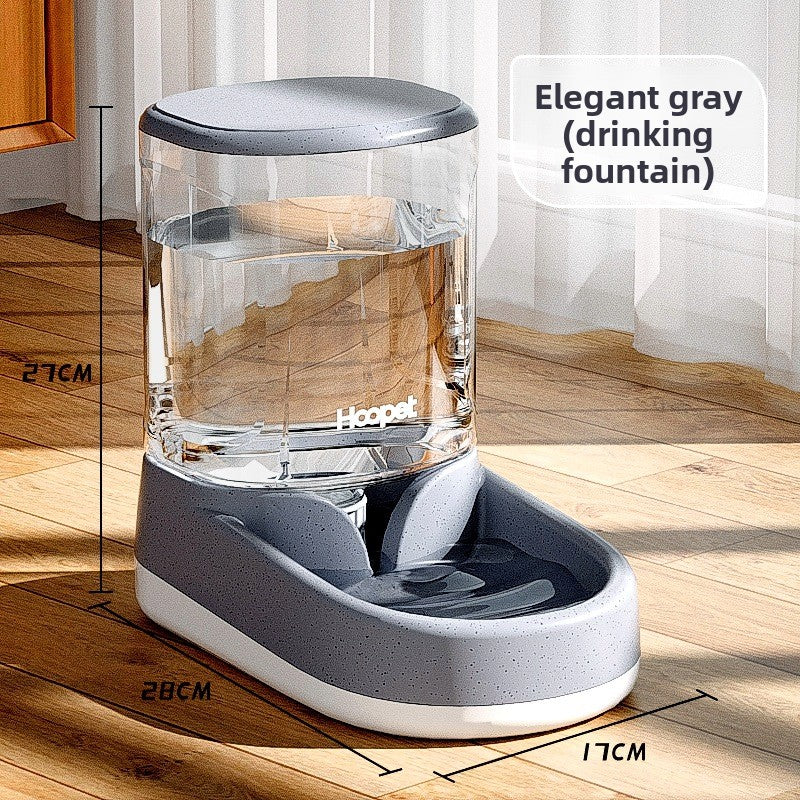 Dispensador y alimentador automático de agua para mascotas