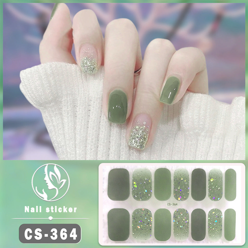 Pegatinas de uñas de gel Calcomanías de manicura impermeables
