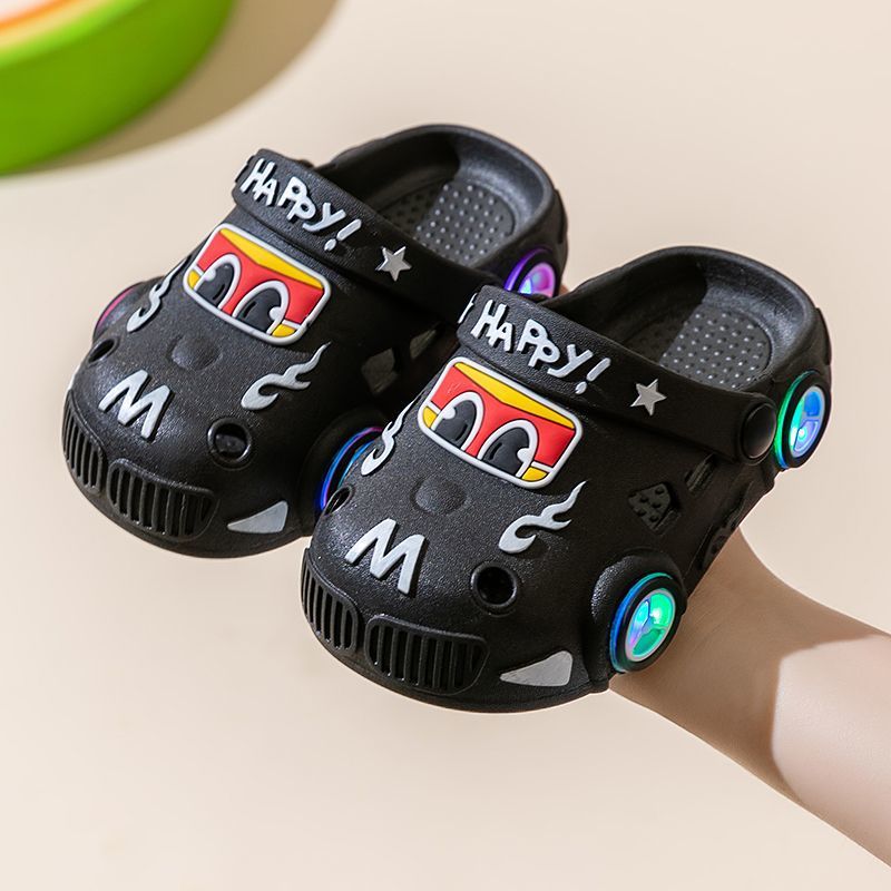 Zapatillas luminosas de dibujos animados para niños