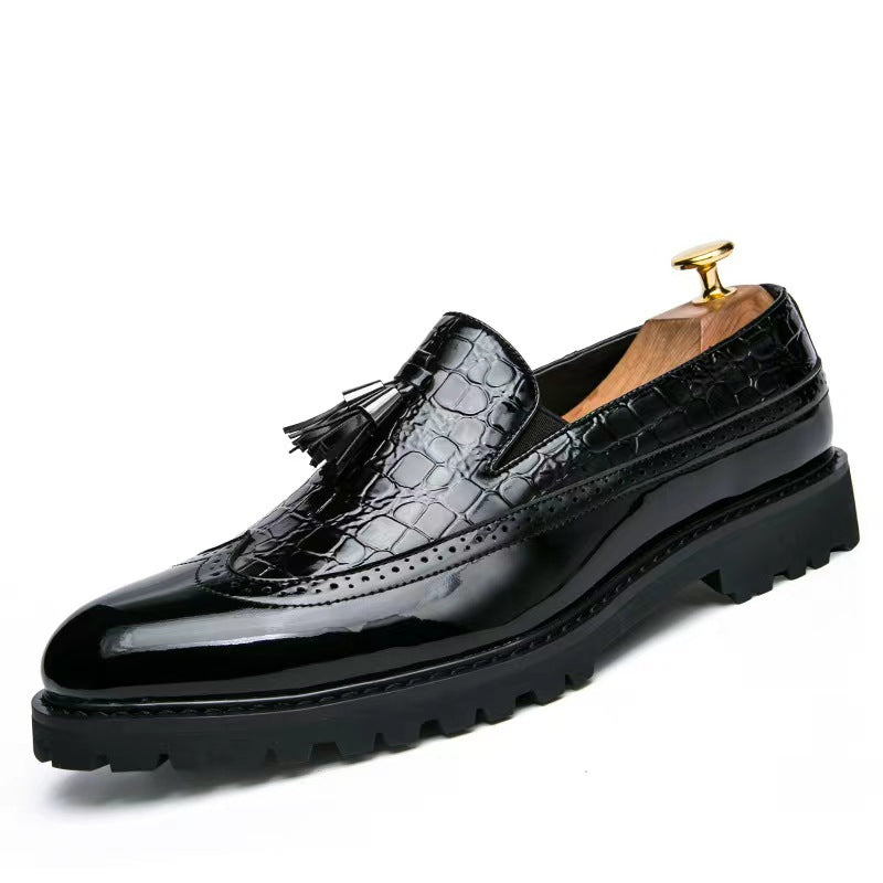 Zapatos casuales de cuero