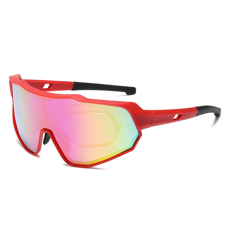 Gafas de sol deportivas que cambian de color para ciclismo y carrera