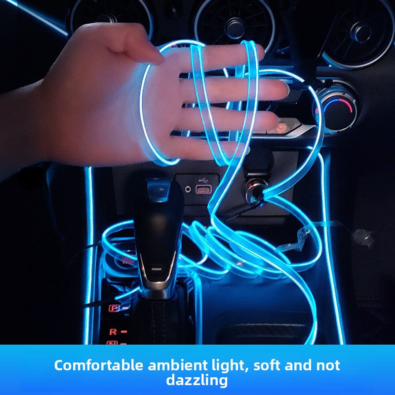Tiras de luz LED de atmósfera interior del coche