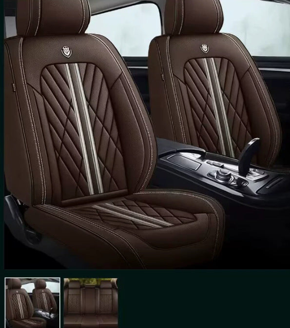 Funda universal para asiento de coche de cuero napa