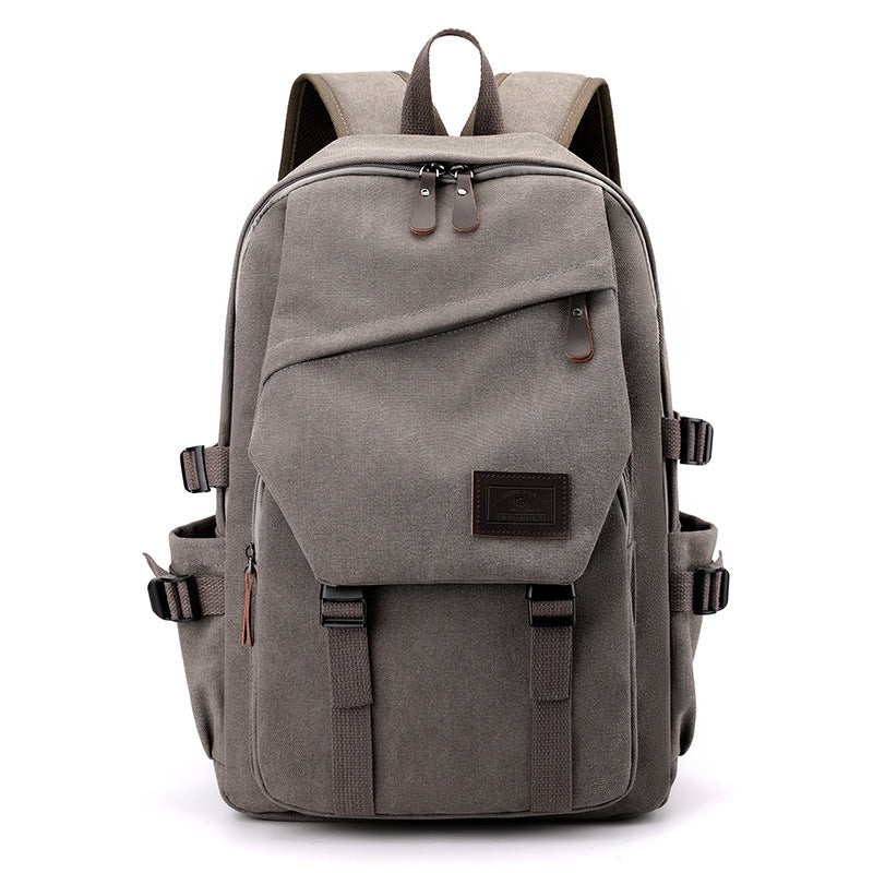 Bolso de hombro de lona vintage