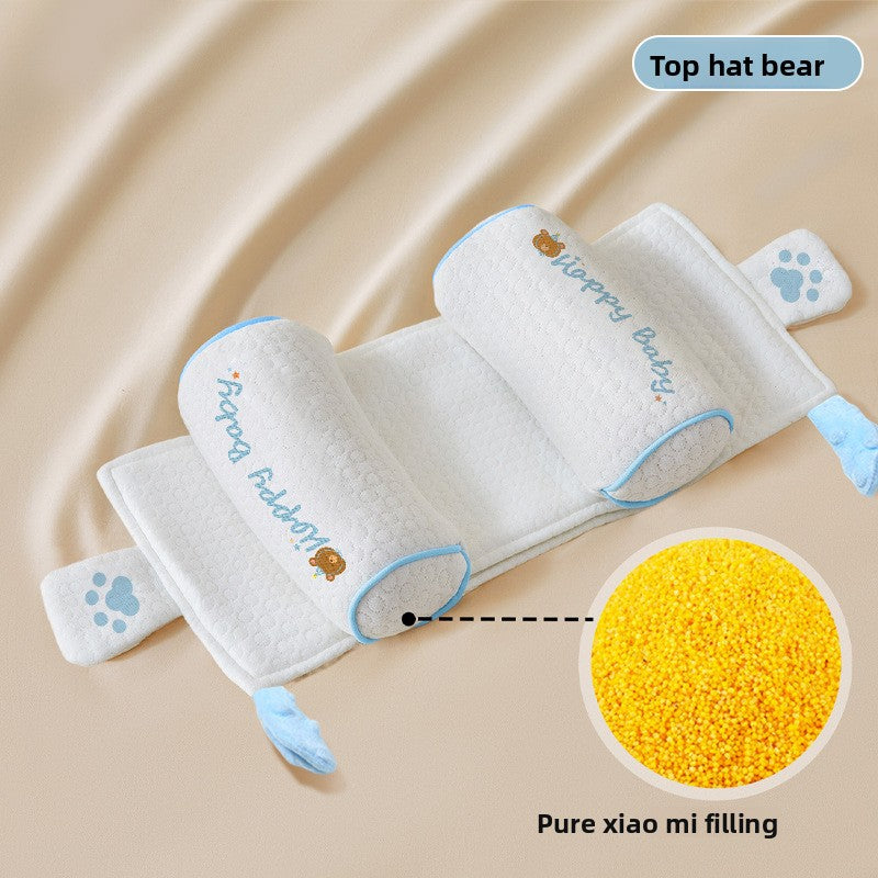 Almohada para dar forma a la cabeza del bebé