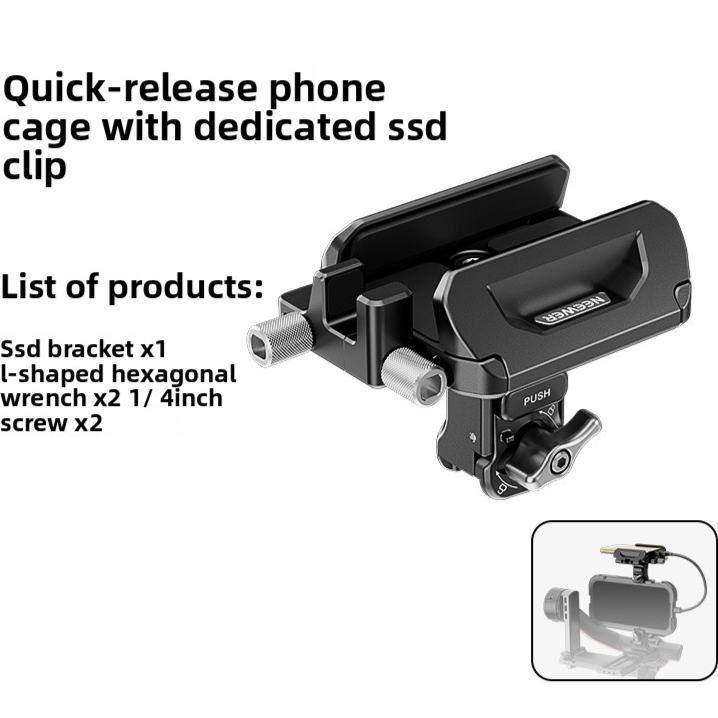 Kit de jaula ajustable para smartphone