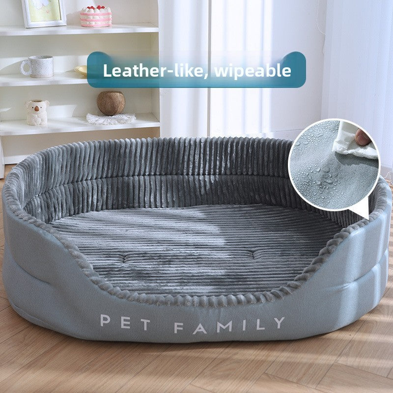 Cama cálida para perros de invierno universal de la perrera Four Seasons