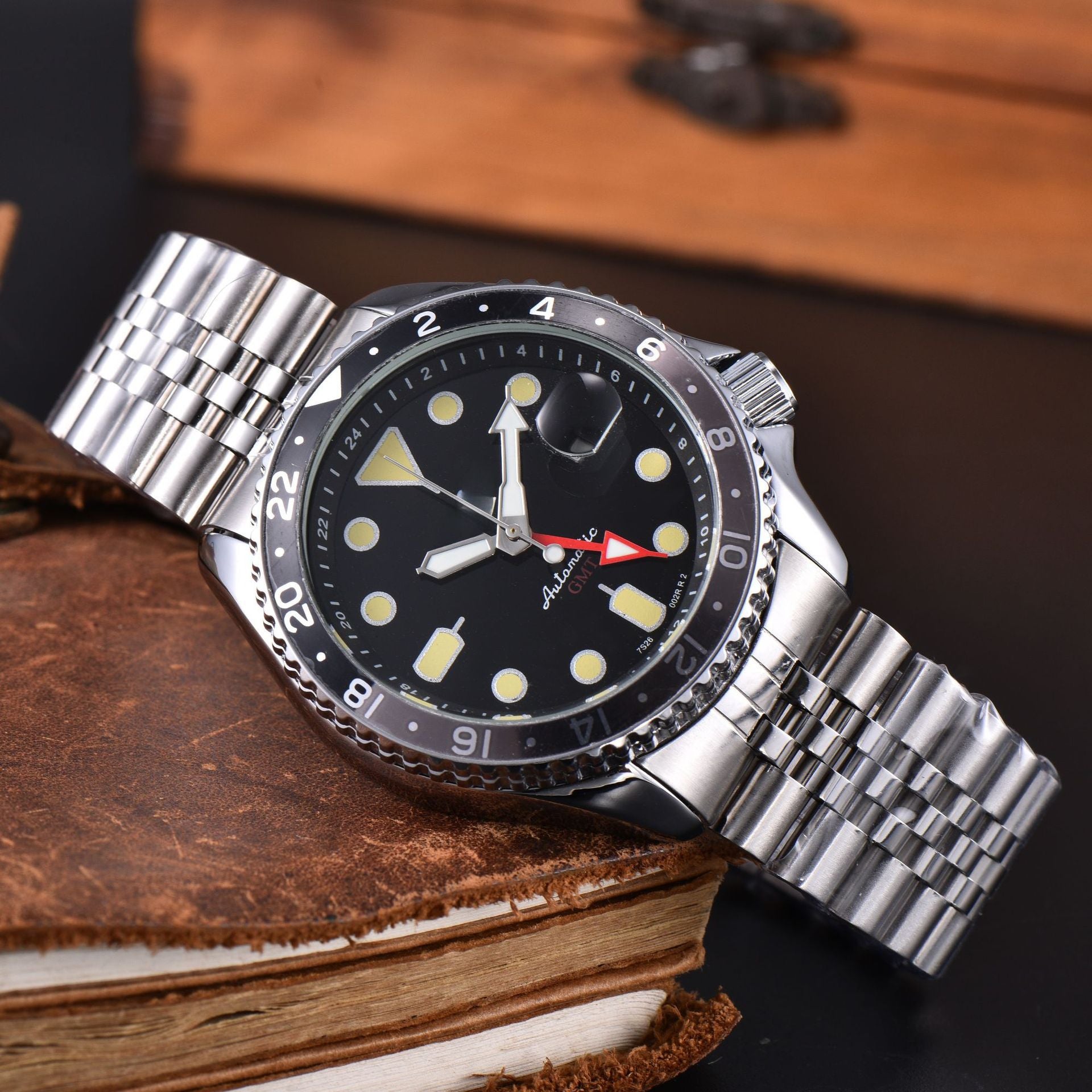 Reloj mecánico automático para hombre estilo de negocios