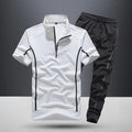 Men's Summer Zippered Sport Suit