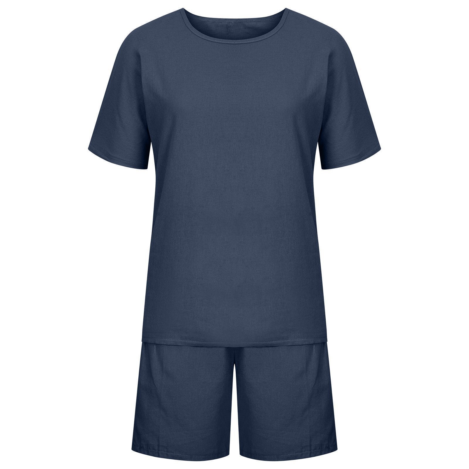 Conjunto de camisa y pantalones cortos casuales para mujer