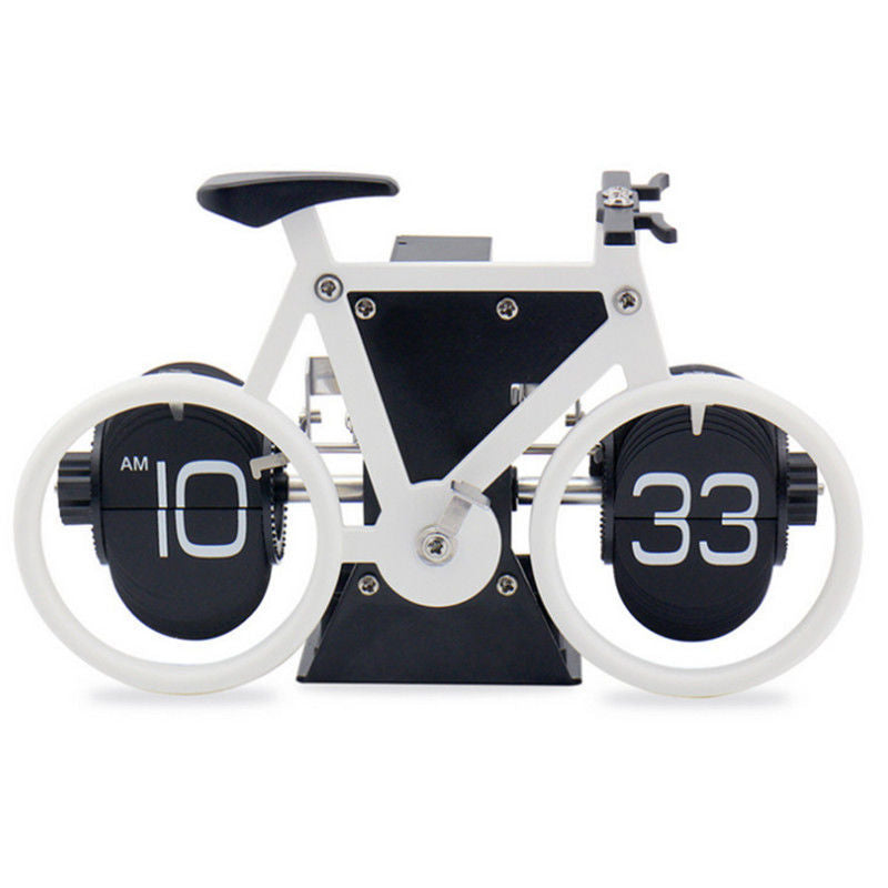 Reloj de escritorio retro automático con movimiento de cuarzo