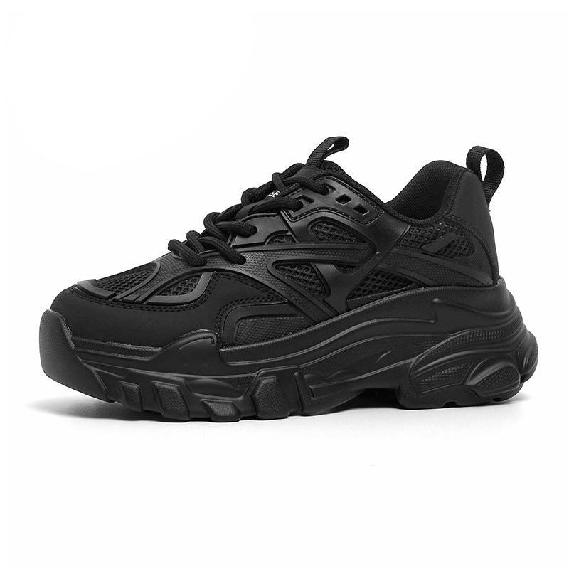 Zapatillas gruesas versátiles y deportivas y adelgazantes para mujer