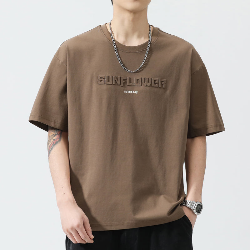 Camiseta de seda de hielo refrescante para hombre
