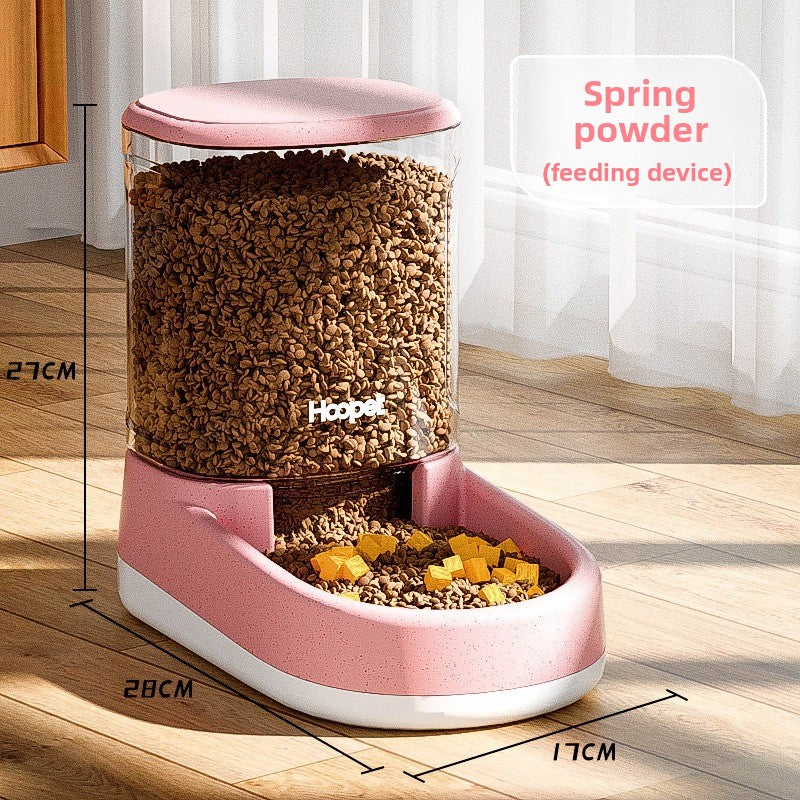 Dispensador y alimentador automático de agua para mascotas