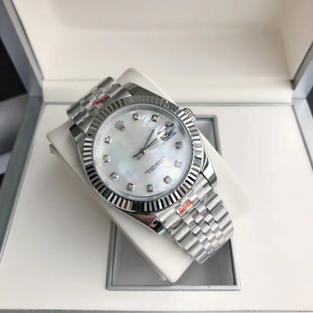 Reloj mecánico automático para hombre con pantalla luminosa