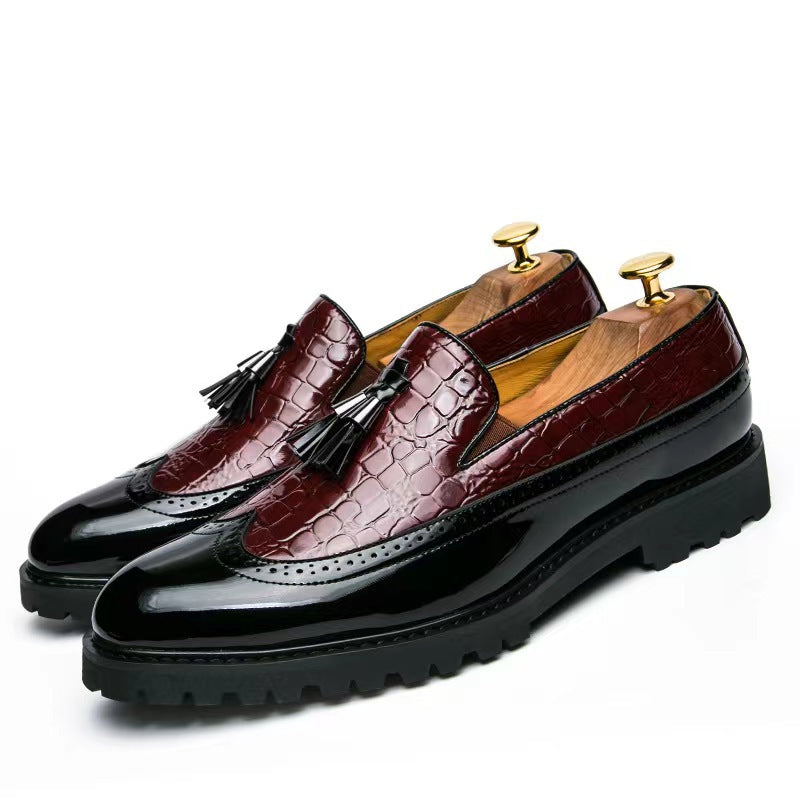 Zapatos casuales de cuero