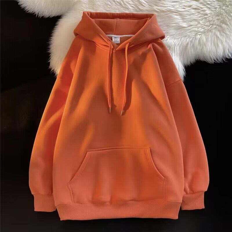 Sudadera de vellón con capucha para hombre, jersey casual de gran tamaño