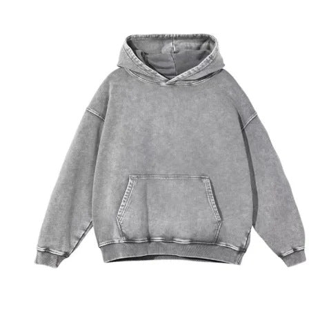 Suéter con capucha Vintage Wash Hip Hop