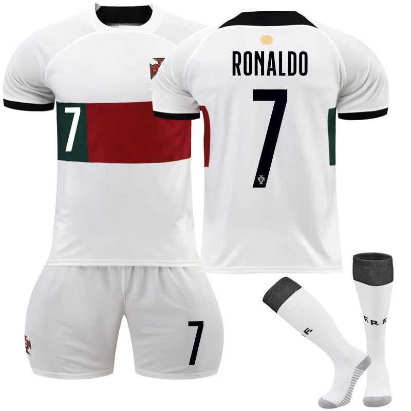 Uniforme deportivo de camiseta de fútbol de Portugal