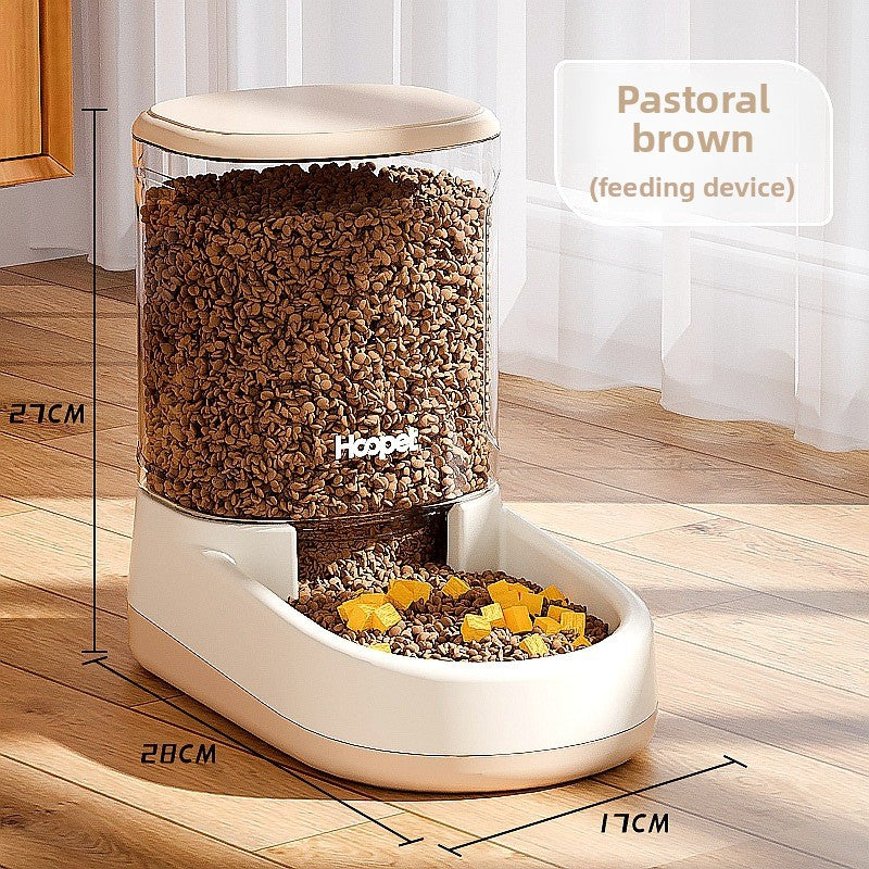 Dispensador y alimentador automático de agua para mascotas