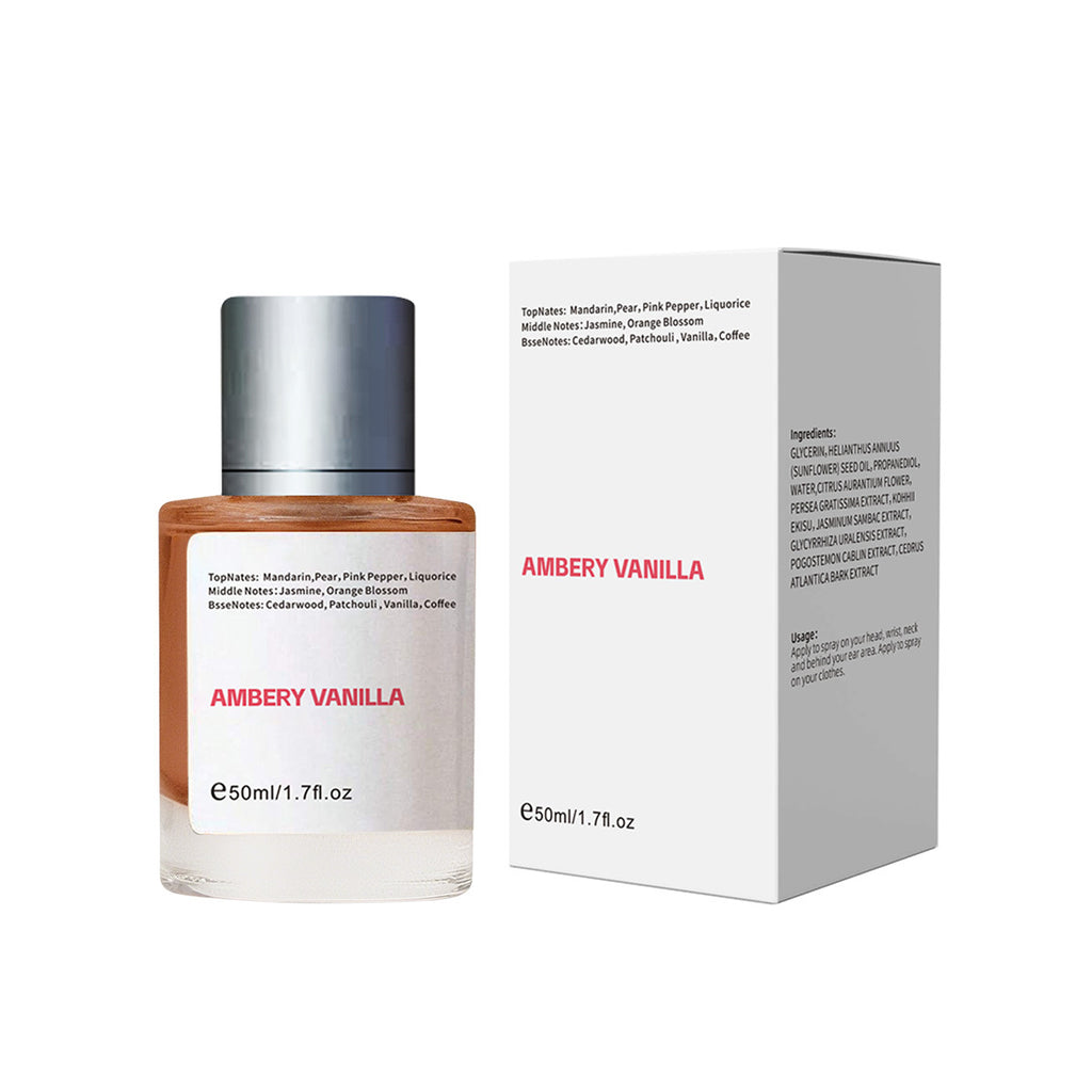 Spray de perfume de vainilla ámbar