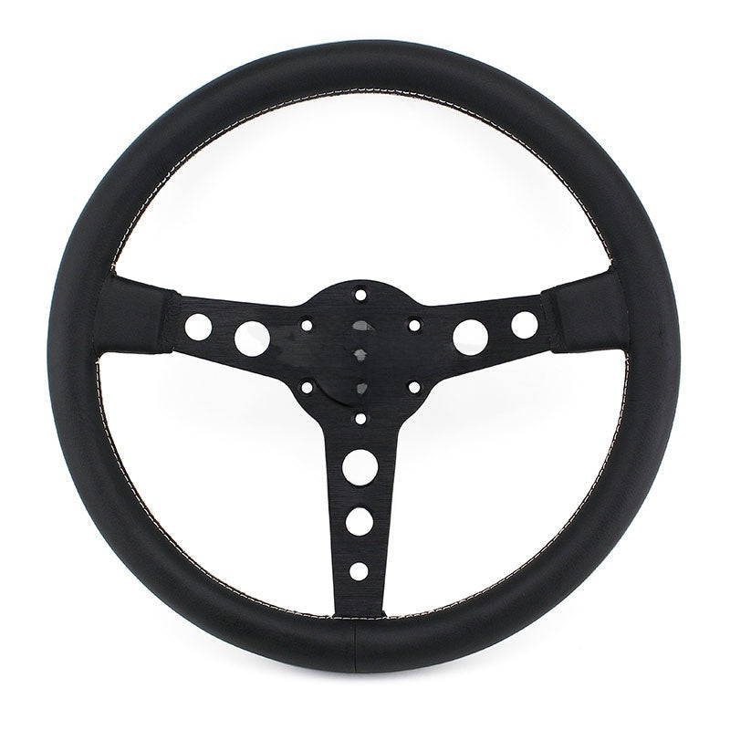 Volante de carreras universal plano P5 modificado de 14 pulgadas