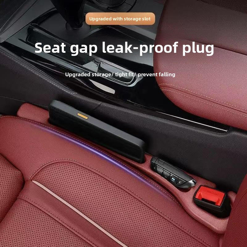 Tiras de almacenamiento de espacio en el asiento del coche