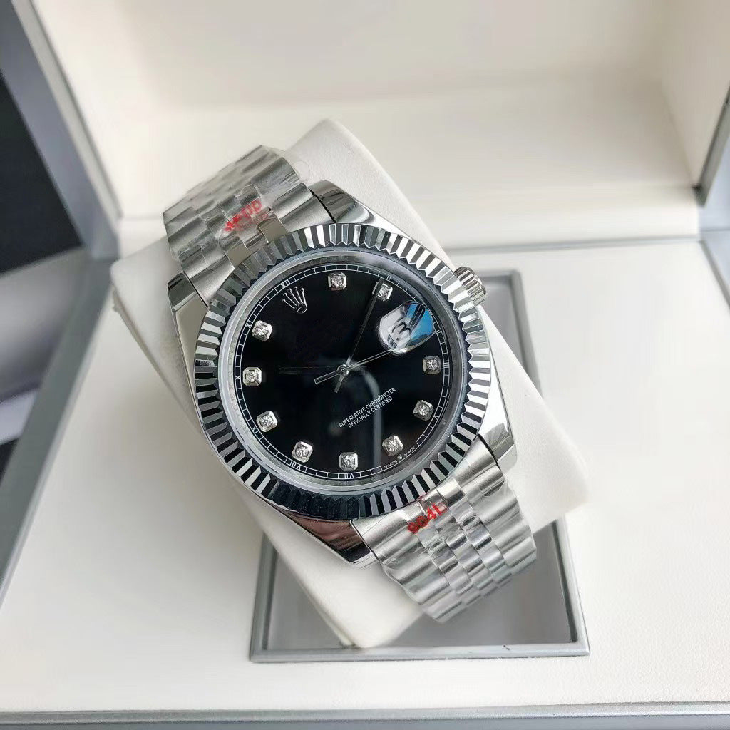 Reloj mecánico automático para hombre con pantalla luminosa