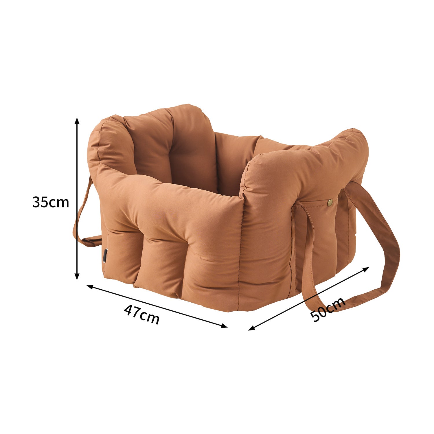 Asiento de seguridad para mascotas y bolsa de transporte