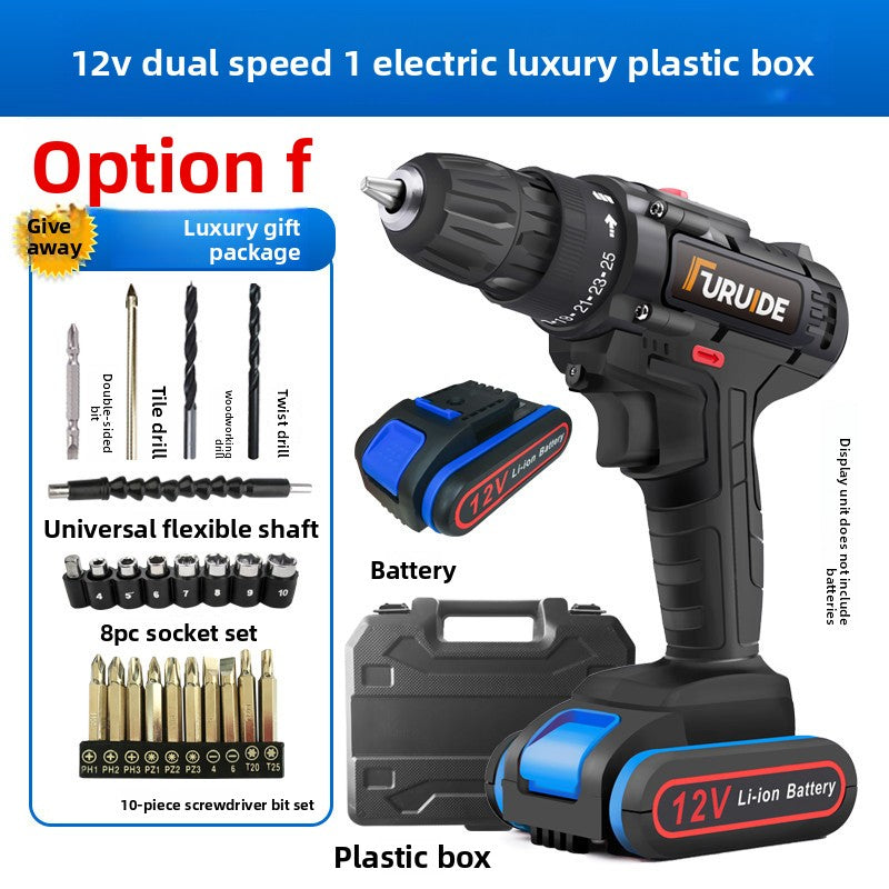 Kit atornillador recargables