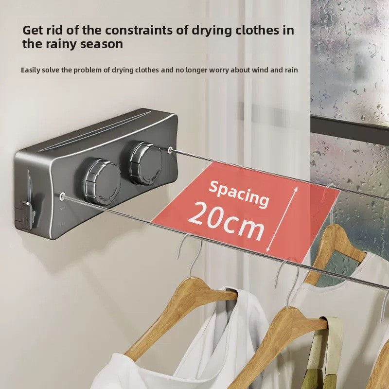 Invisible Clothesline steel wire