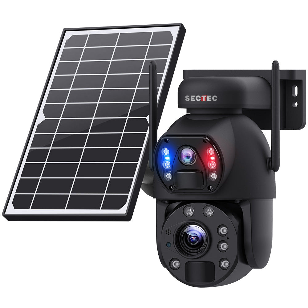 Cámara de seguridad solar con zoom óptico de 20X