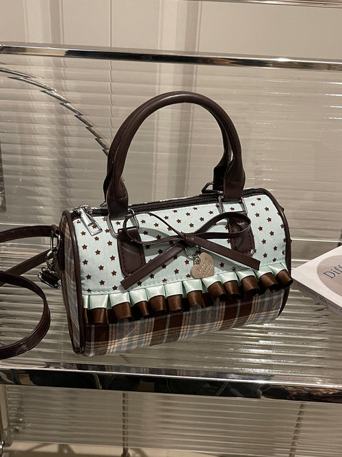 Bolso con detalle de lazo