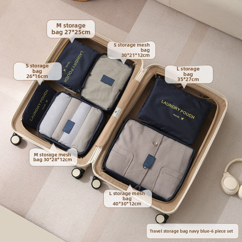 Juego de bolsas organizadoras de viaje multifuncionales