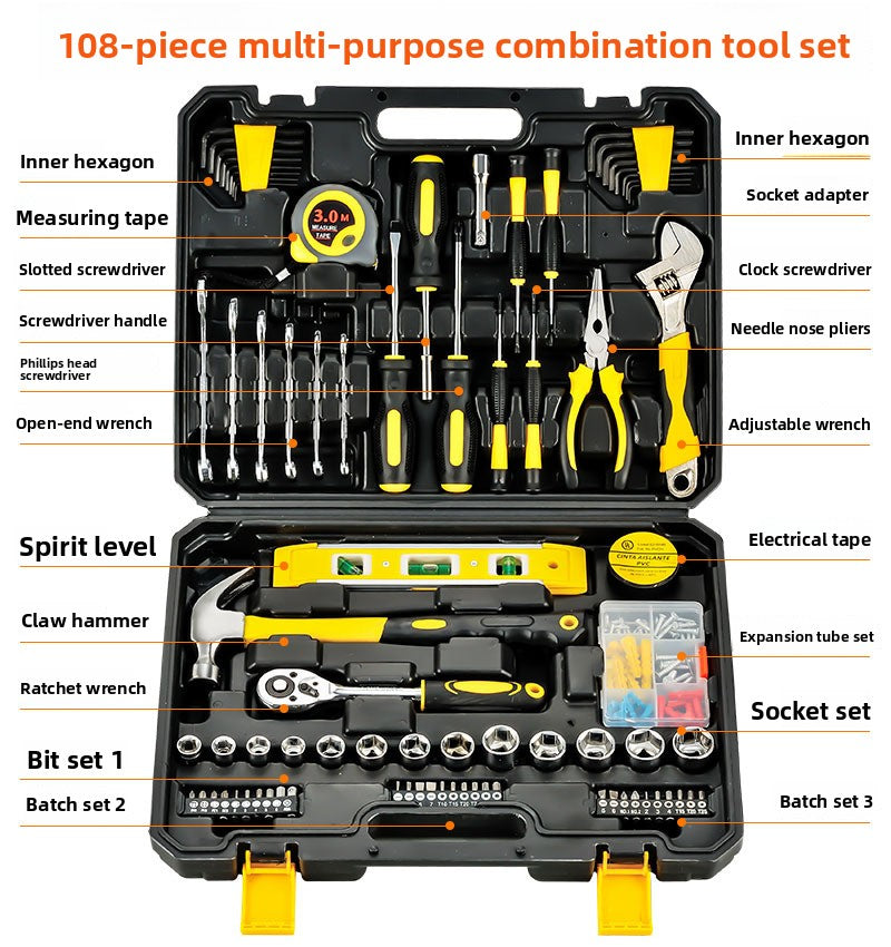 Kit de herramientas de trinquete profesional
