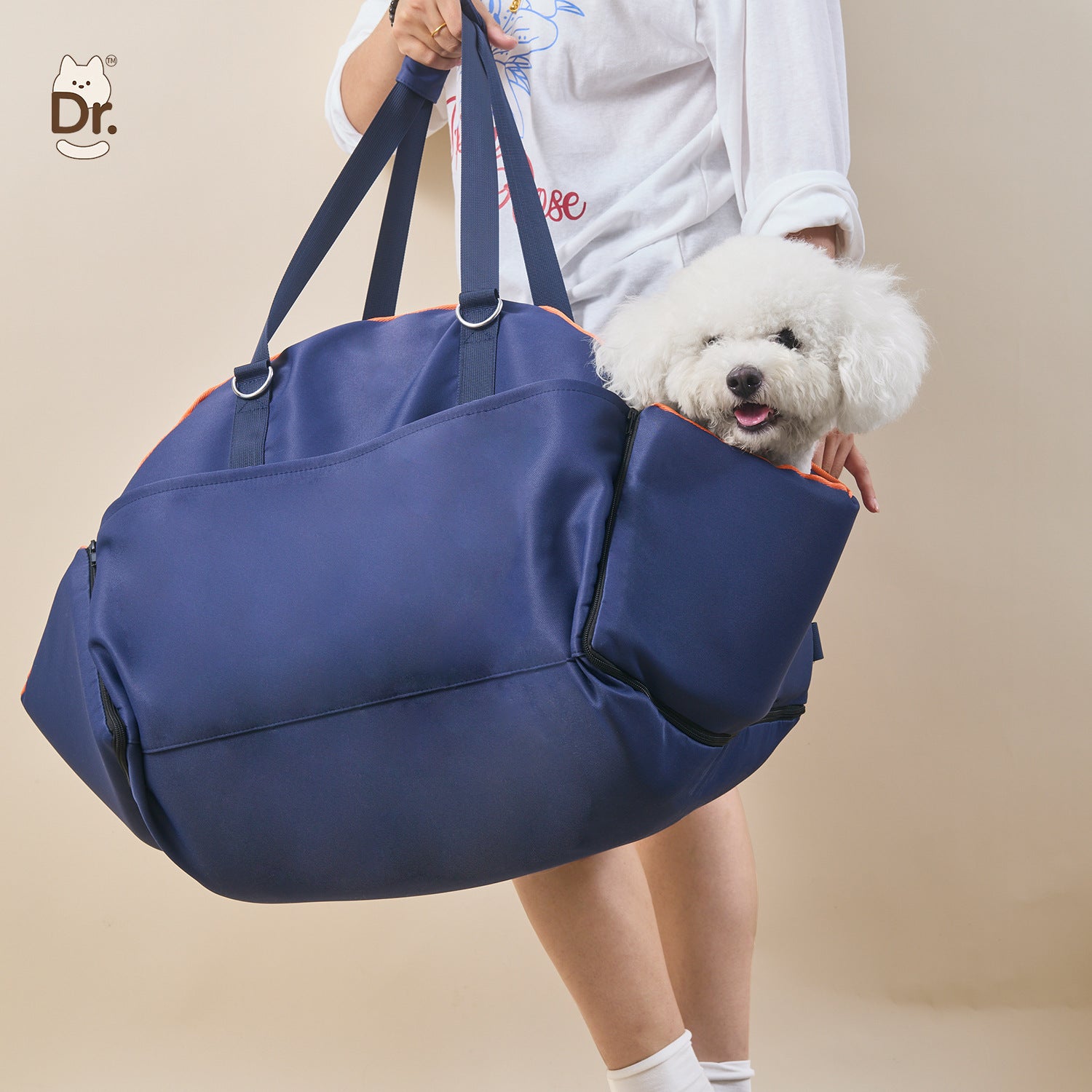 Asiento de seguridad para mascotas y bolsa de transporte